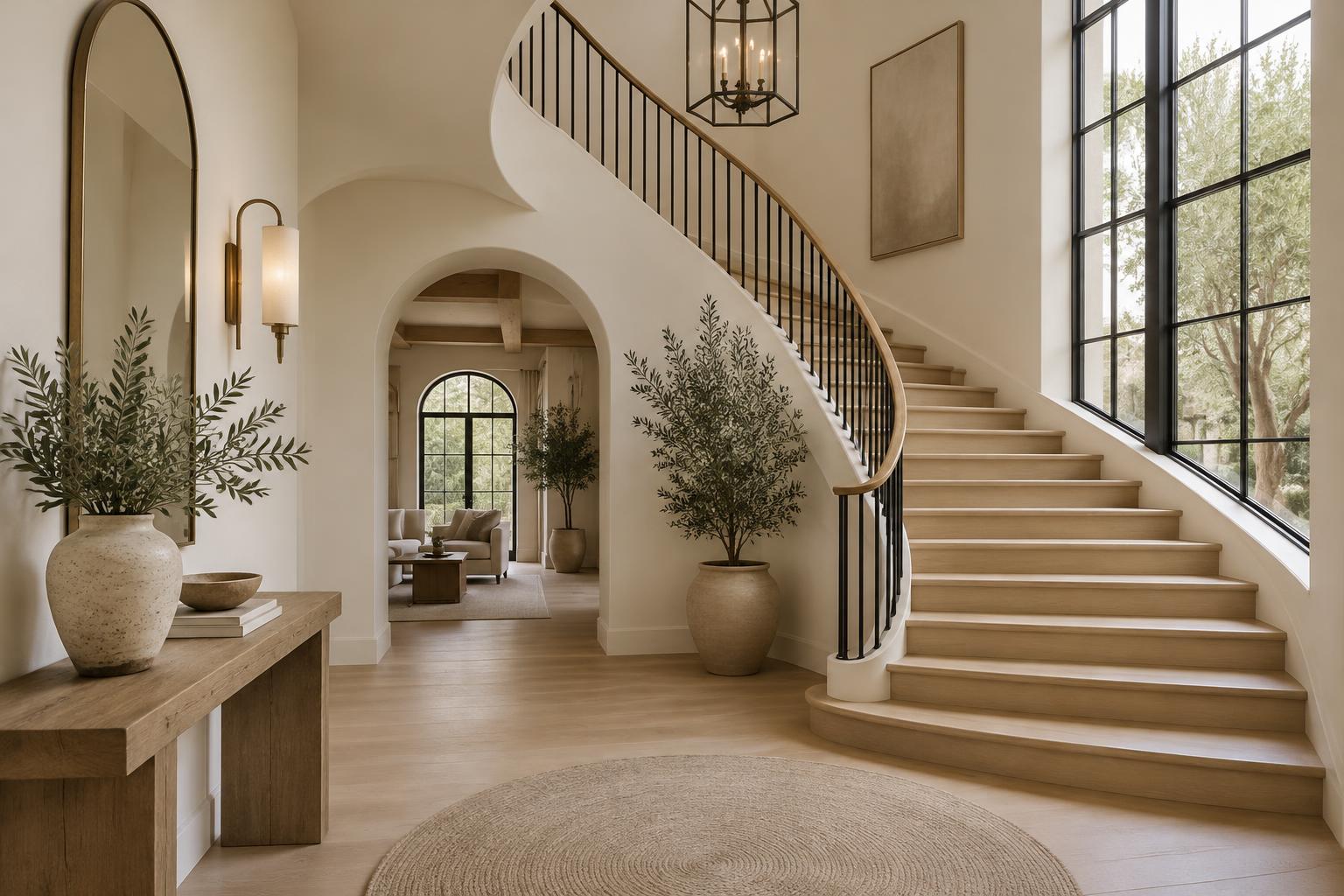 an arrival with quiet drama — architectural inspiration
